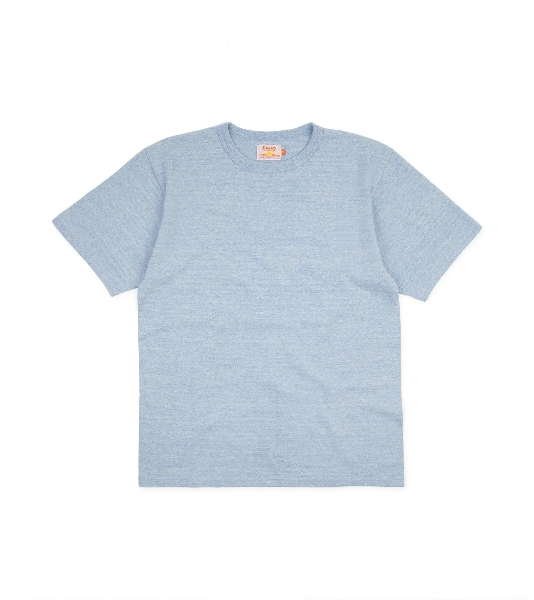 Sunray Sportswear Olawalu Short Sleeve Cotton T-Shirt: Blue Marl