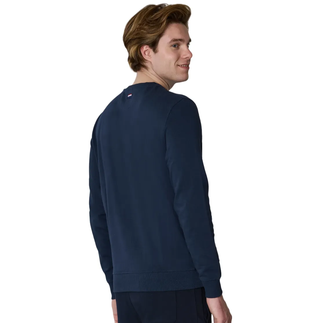 US Polo Assn Lightweight crewneck sweatshirt for men 6152652088 179 blue 