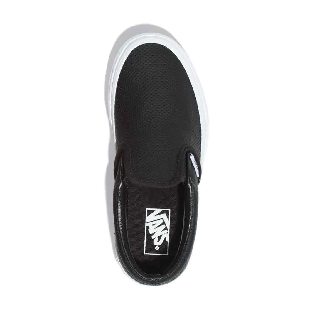 Vans - Kids' (Preschool) Perf Leather Classic Slip On Shoes (04J2DJ6)