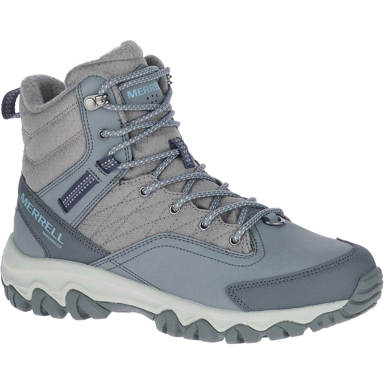 Women's Merrell Thermo Akita Mid Waterproof Charcoal